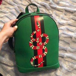Small Green Backpack